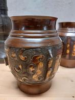 1 stel bronzen vazen China omstreeks 1930, Ophalen of Verzenden