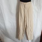 Mooie beige damesbroek. Mt L, Kleding | Dames, Broeken en Pantalons, Beige, Lang, Maat 42/44 (L), Ophalen of Verzenden