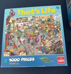 That’s life puzzel - de kroeg pub cafe 1000 stukjes Goliath, Ophalen of Verzenden, 500 t/m 1500 stukjes, Gebruikt, Legpuzzel