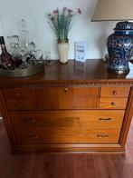 Kersenhouten ladekast - 124cm breed, Ophalen, Gebruikt, 100 tot 150 cm, 5 laden of meer