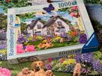 Ravensburger puzzel 1000 stukjesCountry Cottage Collection 9, Ophalen of Verzenden, 500 t/m 1500 stukjes, Zo goed als nieuw