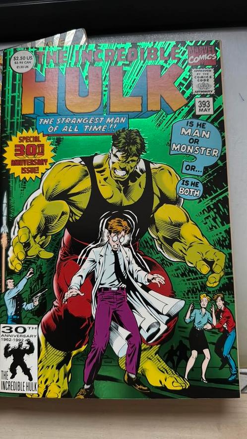 The Incredible Hulk, # 393 (key), 398, 399 en 400, Boeken, Strips | Comics, Gelezen, Meerdere comics, Amerika, Ophalen of Verzenden