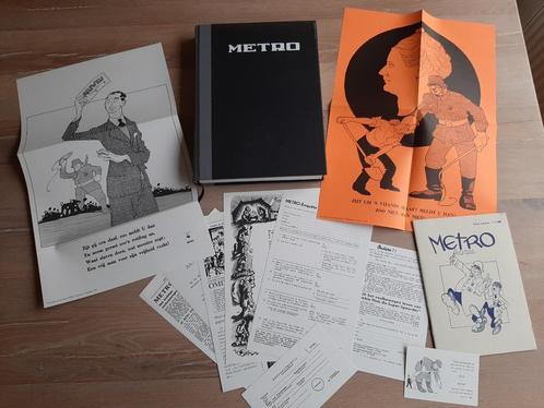Metro, Facsimile verzetsblad, Marten Toonder, Kresse Bommel, Boeken, Stripboeken, Zo goed als nieuw, Eén stripboek, Ophalen of Verzenden