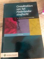 Grondtrekken van het Nederlandse strafrecht, Boeken, Studieboeken en Cursussen, Ophalen of Verzenden, Alpha, Gelezen, HBO