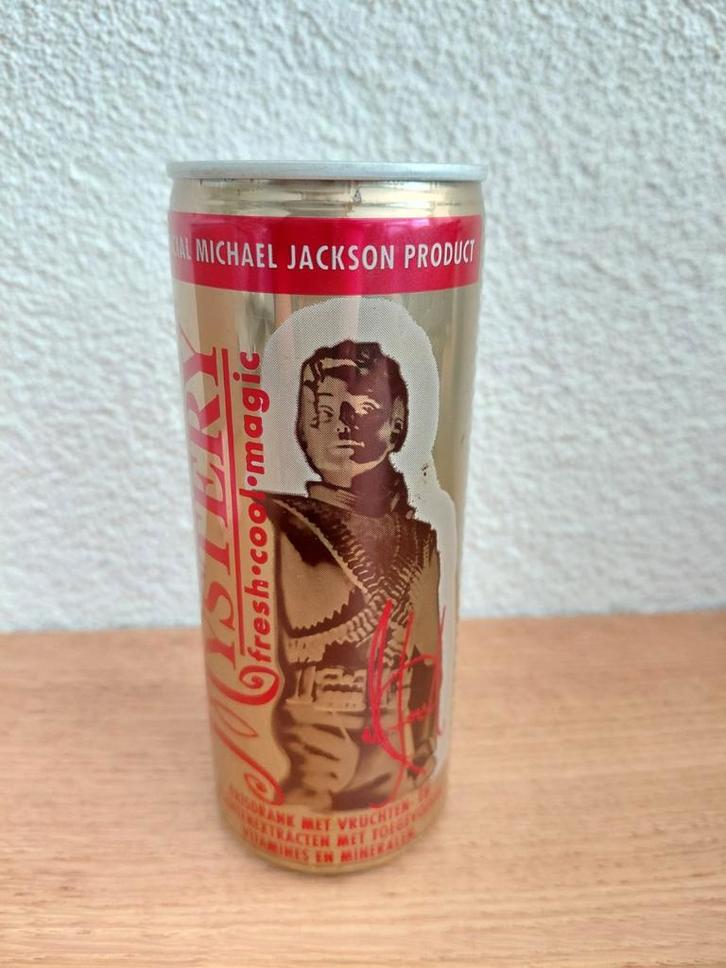 Zeldzaam Michael Jackson History World Tour Blikje, Verzamelen, Blikken, Overige, Ophalen of Verzenden