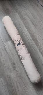Decoratief rolkussen met hertenkop, Huis en Inrichting, Woonaccessoires | Kussens, Ophalen of Verzenden, Zo goed als nieuw, Beige