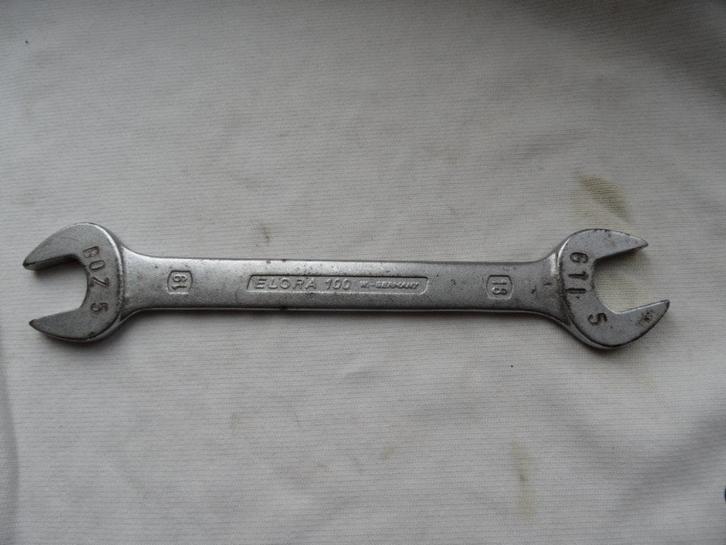 Elora No. 100 steeksleutel 18 19 21 23, Auto diversen, Autogereedschap, Gebruikt, Ophalen of Verzenden