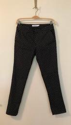 Broek Pantalon Costes, maat xs / s, zwart met witte stippen, Zwart, Ophalen of Verzenden, Zo goed als nieuw, Maat 34 (XS) of kleiner