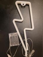 Blauwe Bliksem Neon Led Lamp, Huis en Inrichting, Lampen | Wandlampen, Ophalen of Verzenden, Nieuw, Kunststof