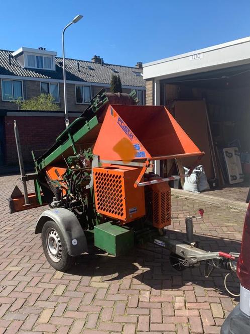 Posch Takken/Hout versnipperaar Hakselaar Hovenier Machine., Tuin en Terras, Hakselaars, Gebruikt, Met opvangbak, Ophalen