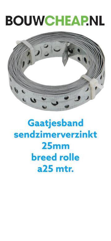 Gaatjesband bij Bouwcheap veel voorraad beschikbaar voor biedingen