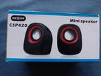 Rexxor CSP420 Mini Speakers - Compact en Krachtig!, Ophalen, Gebruikt, Audiokanaal 2, Rexxor