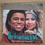 Jermaine Jackson en Pia Zadora -when the rain begins to fall, Ophalen of Verzenden, Gebruikt, Pop