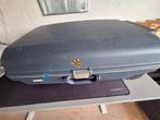 Stevige, blauw grijze samsonite koffer, Ophalen, Gebruikt, Hard kunststof, 70 cm of meer