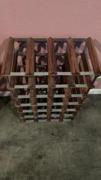 Houten Wijnrek / Drankrek, Ophalen, Gebruikt, 50 tot 75 cm, 25 flessen of meer