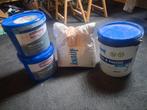 Goldband, fill&finish, rollputz 1.0 en structuurverf te koop, Doe-het-zelf en Verbouw, Ophalen, Wit, Zo goed als nieuw, 10 tot 15 liter