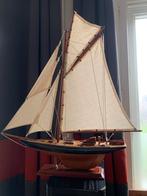 Modelboot Zeilboot hout, Hobby en Vrije tijd, Modelbouw | Boten en Schepen, Ophalen, Gebruikt