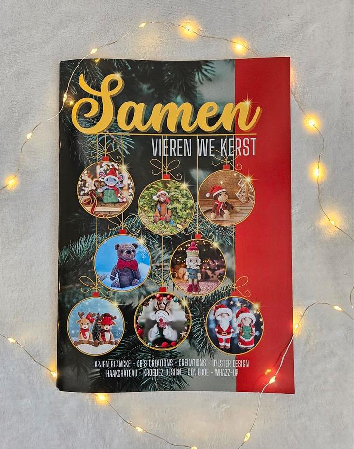 Nieuw! Kerstmagazine met 9 haakpatronen, Hobby en Vrije tijd, Breien en Haken, Nieuw, Haken, Patroon of Boek, Ophalen of Verzenden