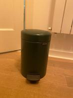 Brabantia NewIcon 3L pine green, Huis en Inrichting, Woonaccessoires | Prullenbakken, Met pedaal, Ophalen of Verzenden, Zo goed als nieuw