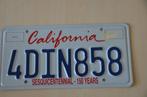 Kentekenplaat California Amerika usa., Ophalen of Verzenden, Gebruikt, Auto's