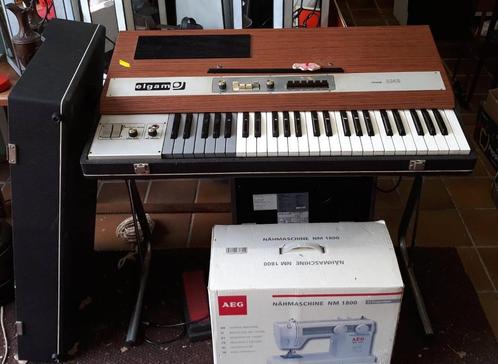 Elgam 3049 kofferorgel, Muziek en Instrumenten, Orgels, Gebruikt, Orgel, 1 klavier, Ophalen of Verzenden