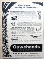 70+ vintage advertenties reclames producten 1954, Verzamelen, Verzenden, Gebruikt