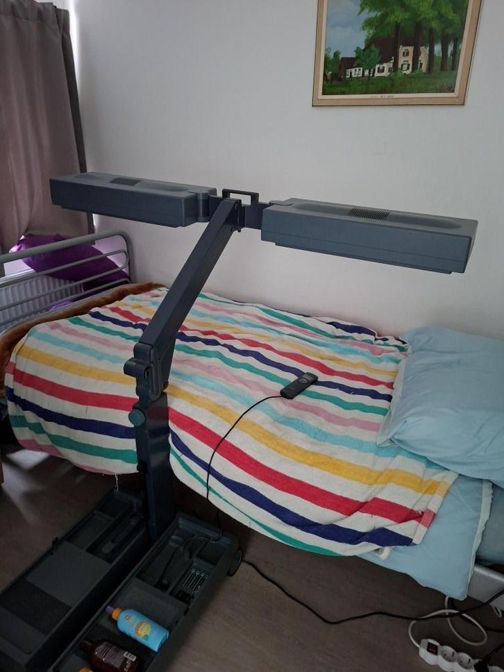 Philips inklapbare Zonnehemel, Witgoed en Apparatuur, Zonnebanken en Gezichtsbruiners, Gebruikt, Zonnebank enkelzijdig, Minder dan 10 lampen