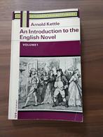 An Introduction to the English Novel Volume 1, Arnold Kettle, Ophalen of Verzenden, Alpha, Gelezen, WO