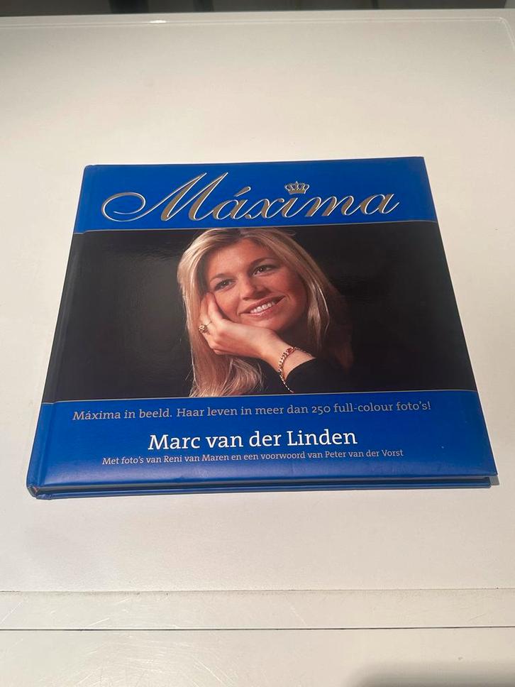 Máxima in Beeld - Marc van der Linden, Boeken, Biografieën, Zo goed als nieuw, Film, Tv en Media, Ophalen of Verzenden