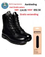 Originele legerkisten maat 38 (240) BATA, Nieuw, Bata, Veterschoenen, Zwart