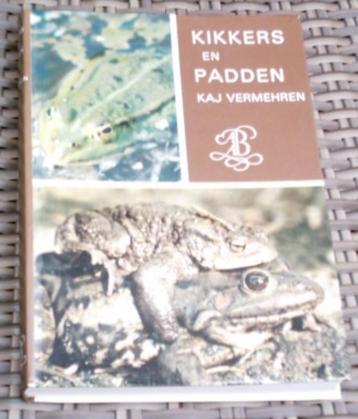 Kikkers en padden. Kaj Vermehren. Balkema natuurgids. beschikbaar voor biedingen
