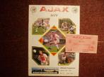 Ajax-M.V.V. Ticket+Programma Seizoen 1990/1991, Verzamelen, Ophalen of Verzenden, Gebruikt, Ajax, Overige typen