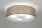 Stoffen plafondlamp taupe 50 cm, Ophalen, Gebruikt
