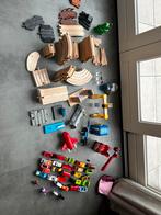 Grote bak vol treinbanen en toebehoren, Kinderen en Baby's, Speelgoed | Playmobil, Gebruikt, Ophalen