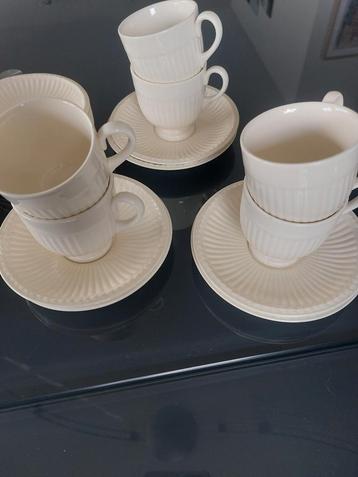 Wedgwood Espresso Kopjes & Schoteltjes beschikbaar voor biedingen