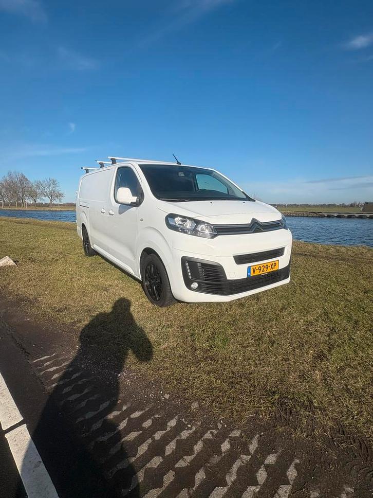 Citroën Jumpy  3zits 150PK L3, Auto's, Bestelauto's, Bedrijf, ABS, Adaptive Cruise Control, Airbags, Airconditioning, Alarm, Bluetooth