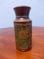 Gary;s brunswick zwarte inkt in steengoed pot., Antiek en Kunst, Antiek | Kantoor en Zakelijk, Ophalen of Verzenden