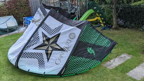Cabrinha Convert 9m2  (2010) + bar, Watersport en Boten, Kitesurfen, Gebruikt, Kite, 9 m², Geen board, Ophalen of Verzenden