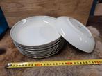 Arzberg Germany Diepe Borden - Set van 9, Ophalen of Verzenden, Zo goed als nieuw, Bord(en), Effen