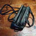 Leren Handtasje met Vakken, Ophalen