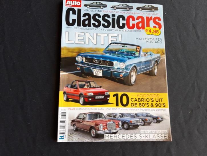 Classic Cars 19-2016 Cabrio’s, Mercedes S-klasse, Peugeot, Boeken, Auto's | Folders en Tijdschriften, Zo goed als nieuw, Algemeen