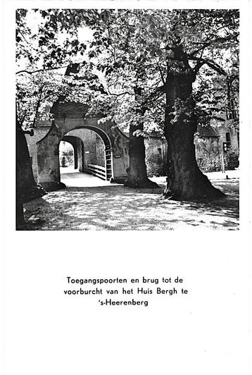806304	s Heerenberg	Gld 1959	Huis Bergh	Nette oude kaart onb beschikbaar voor biedingen