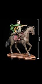 Levi Ackerman - attack on titan op paard. Nieuw, Ophalen of Verzenden, Zo goed als nieuw