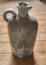 Vintage aardewerk vaas met oor 35 cm, Antiek en Kunst, Ophalen of Verzenden