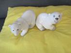 2 beeldjes ijsberen, Verzamelen, Beelden en Beeldjes, Ophalen of Verzenden, Zo goed als nieuw, Dier