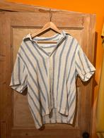 Zara Blouse Korte Mouw Maat L, Ophalen of Verzenden, Zo goed als nieuw, Blauw