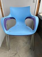 Workware Stoel Jim blauw en 2 x paars nieuw, Drie, Blauw, Nieuw, Ophalen of Verzenden