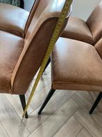 Leuke eetkamerstoelen, Huis en Inrichting, Ophalen, Gebruikt, Bruin, Leer