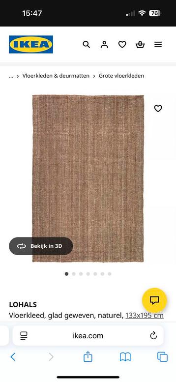 2 vloerkleden beschikbaar voor biedingen