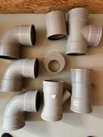 Diversen pvc 110 mm, Doe-het-zelf en Verbouw, Buizen en Afvoer, Bochten, Pvc, Ophalen of Verzenden, Zo goed als nieuw
